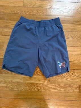 GOAT USA navy blue shorts youth large